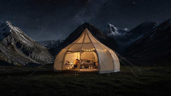 Editorial illustration for Dark-Sky Resorts Decoded: How to Choose Between Glamping Under the Stars and a Telescope-Equipped Villa