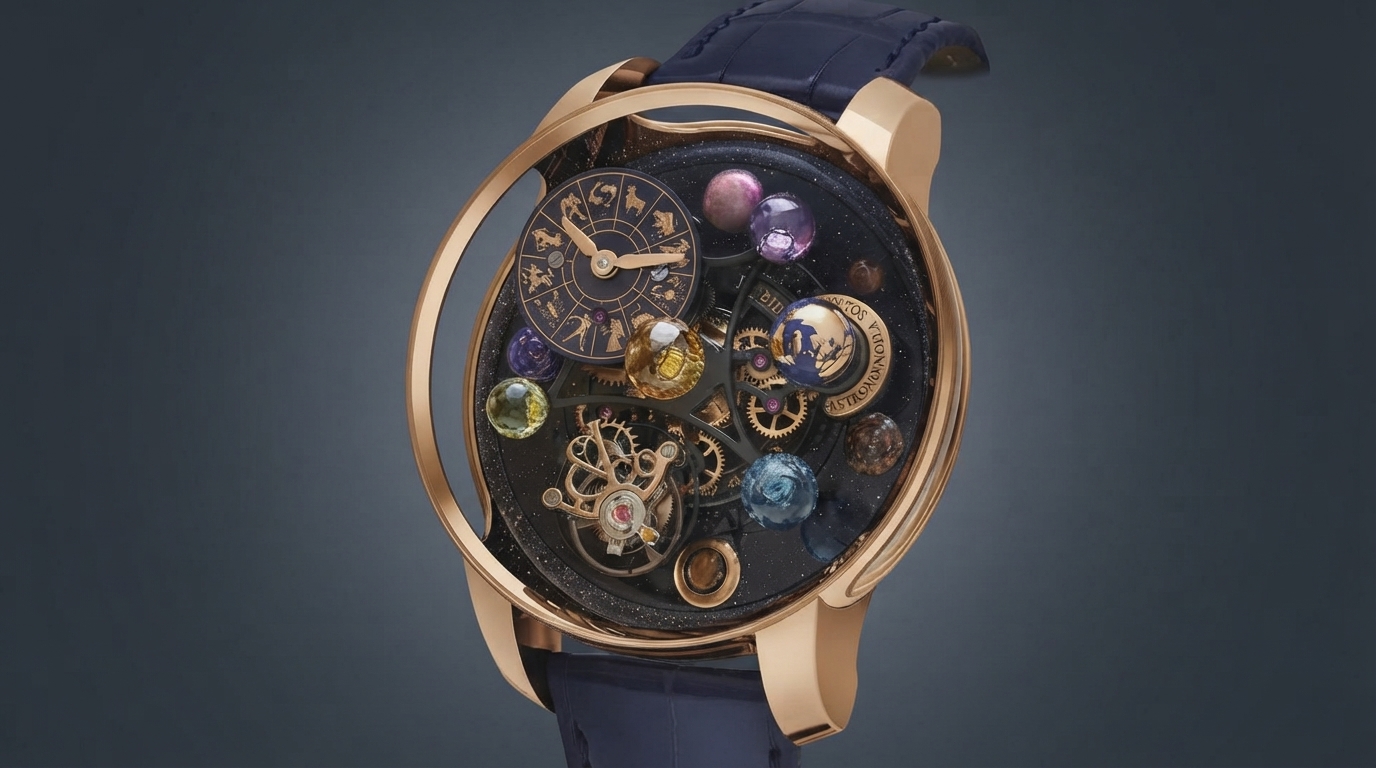 Editorial illustration for How Jacob & Co. Turns “Inspired by the Impossible” Into Real Complications
