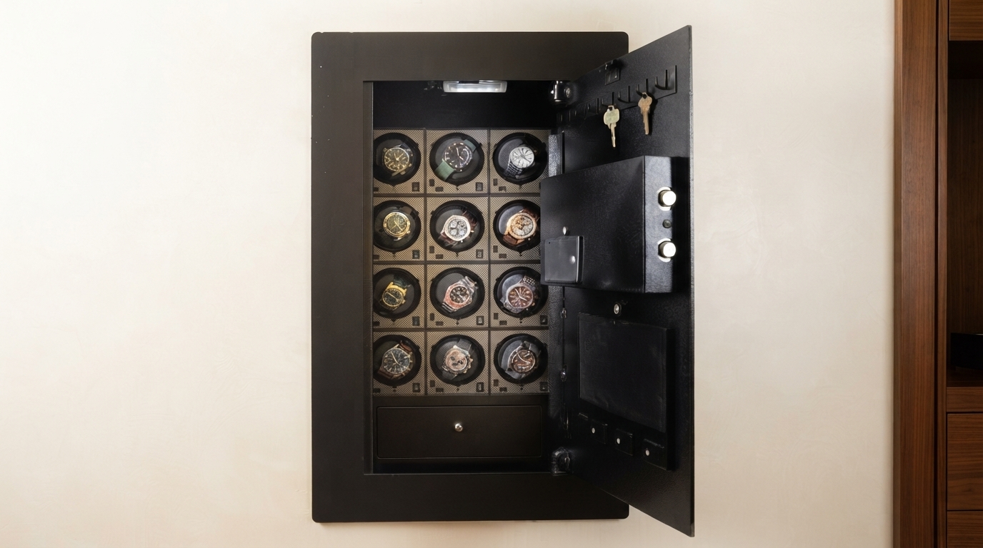 Editorial illustration for How to Store Luxury Watches: Protecting Value Through Environment and the Right Storage Choice