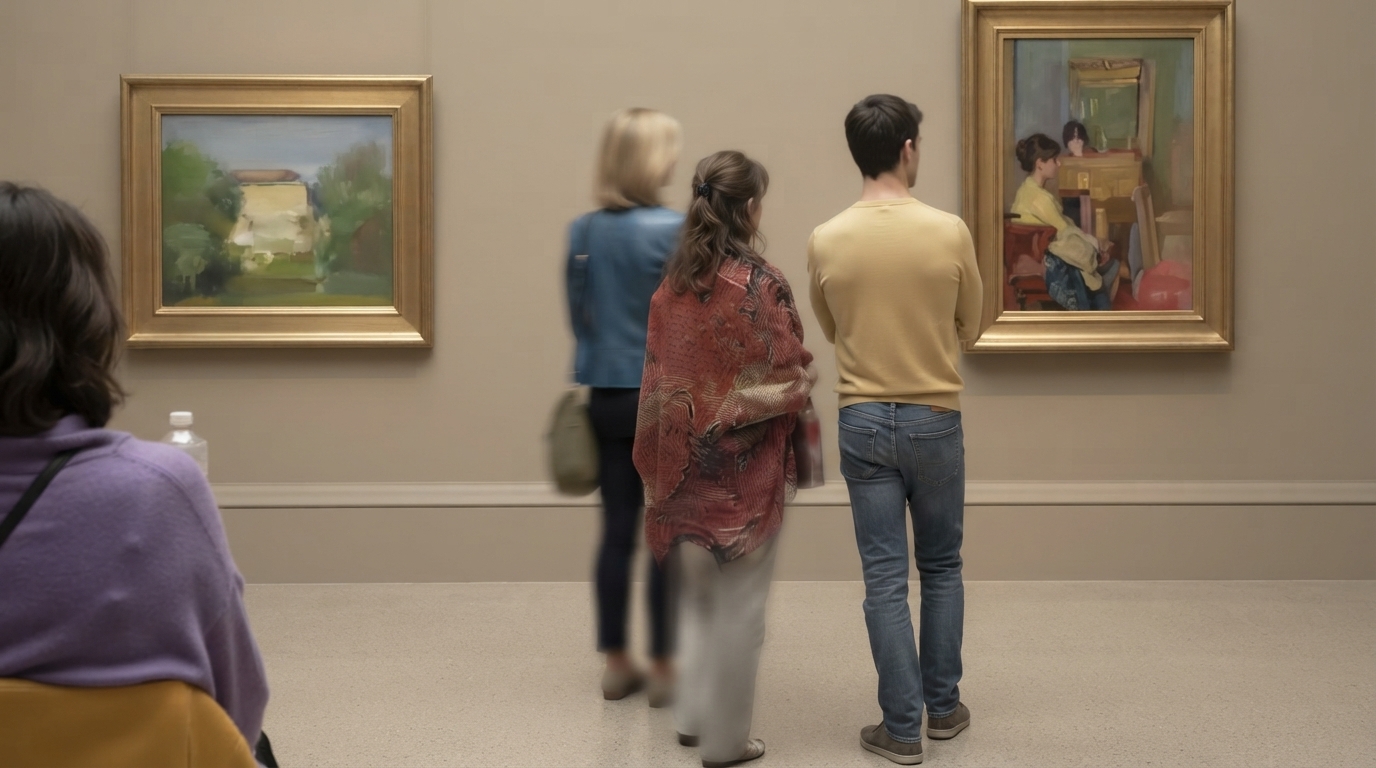 Editorial illustration for Sotheby's vs. Christie's: Which Auction House Fits Your Collection?
